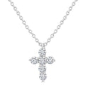 Orchid Yvette 6 Stone Cross Diamond Fashion Pendant
