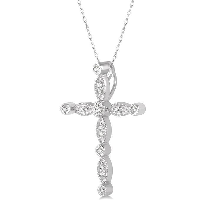Sovereign Seraph Cross Diamond Fashion Pendant