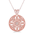 Circular Diamond Fashion Pendant