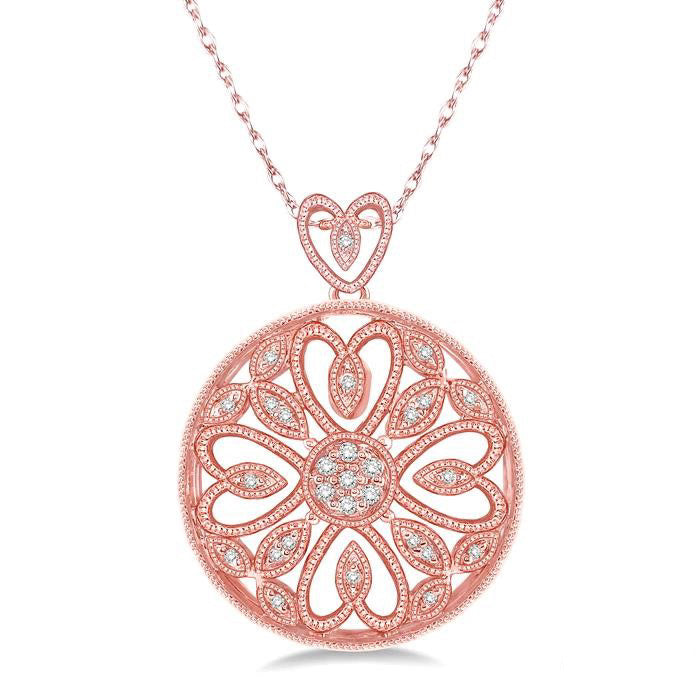 Circular Diamond Fashion Pendant