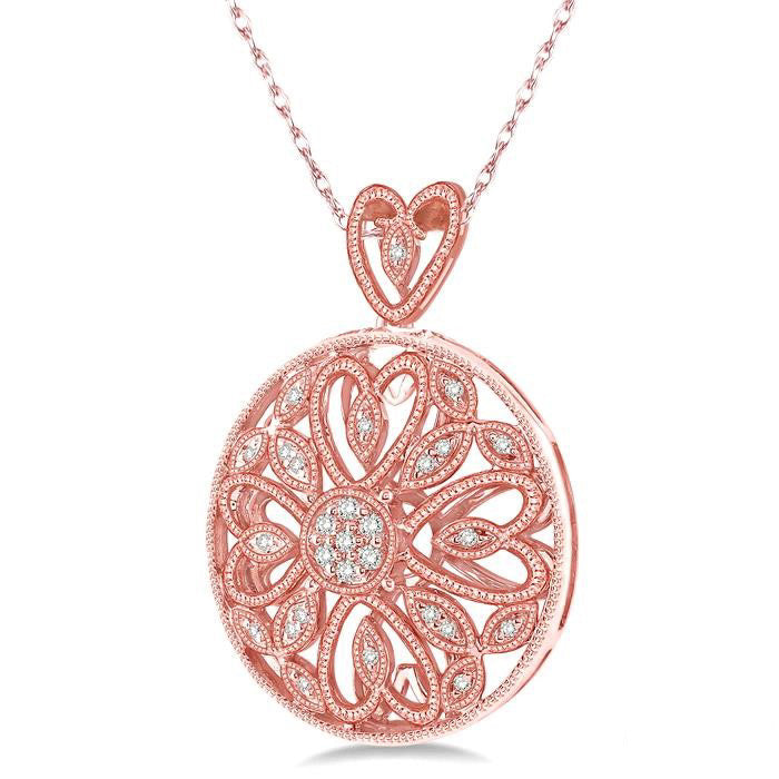 Circular Diamond Fashion Pendant