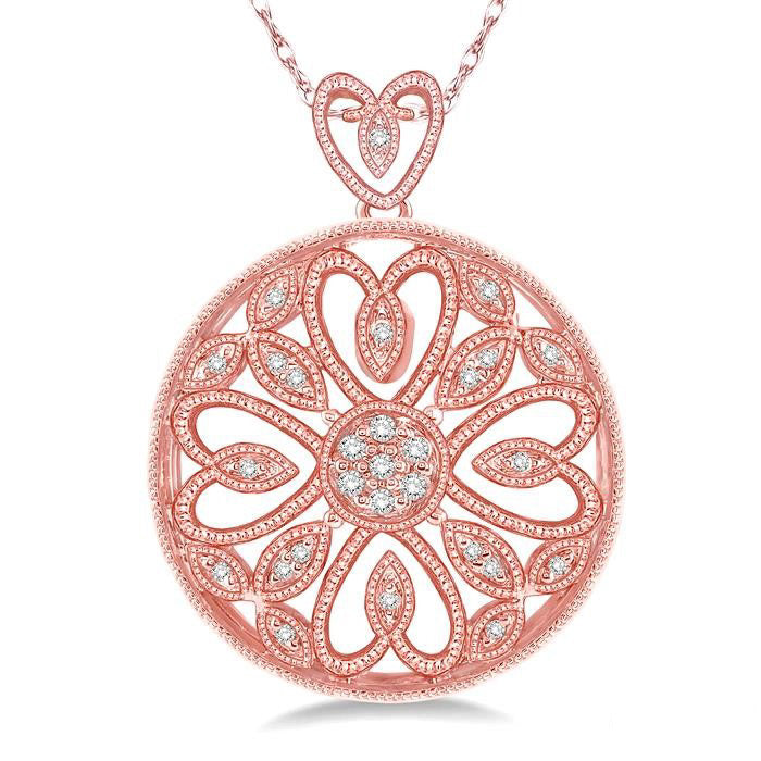 Circular Diamond Fashion Pendant