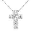 Eclipse Evergreen Cross Diamond Fashion Pendant