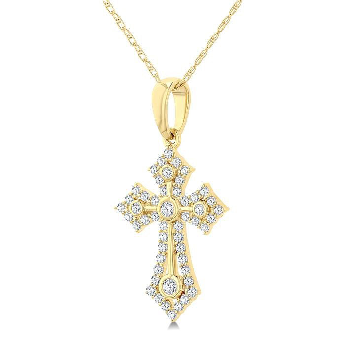 Thalia Gale Cross Diamond Fashion Pendant