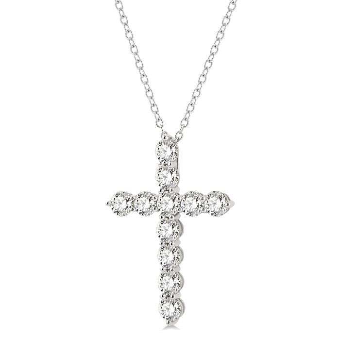 Noblesse Gale Cross Diamond Fashion Pendant