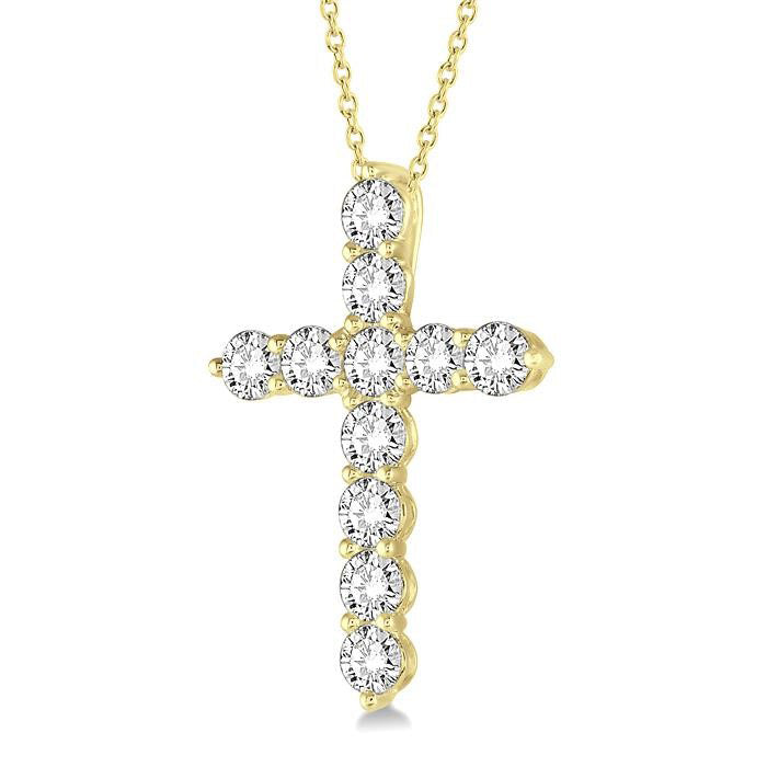 Lilith Nocturne Cross Diamond Fashion Pendant