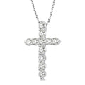 Ivy Couture Cross Diamond Fashion Pendant