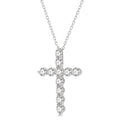 Wisteria Rill Cross Diamond Fashion Pendant