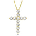 Mallow Starling Cross Diamond Fashion Pendant