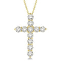 Zaira Helios Cross Diamond Fashion Pendant