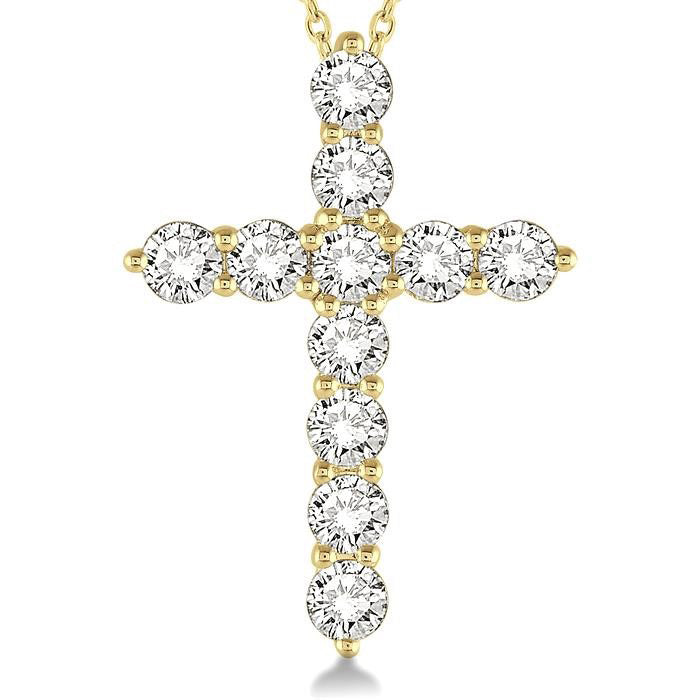 Zaira Helios Cross Diamond Fashion Pendant