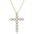 Cinder Celestia Cross Diamond Fashion Pendant