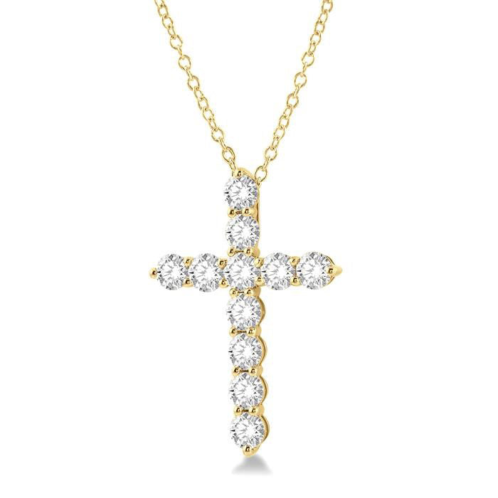 Cinder Celestia Cross Diamond Fashion Pendant