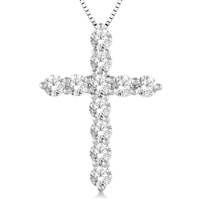 Blossom Gala Cross Diamond Fashion Pendant