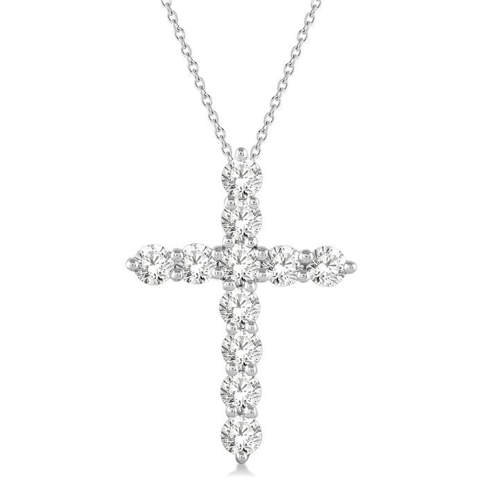 Iolanthe Nova Cross Diamond Fashion Pendant