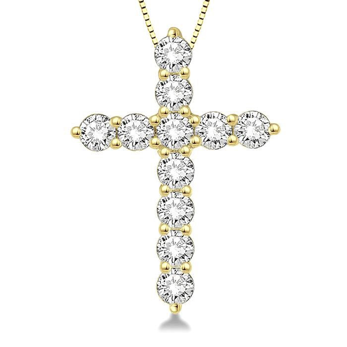 Eclipse Hera Cross Diamond Fashion Pendant
