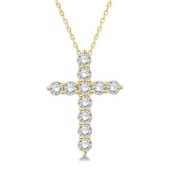 River Zofia Cross Diamond Fashion Pendant