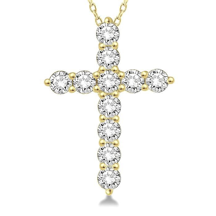 River Zofia Cross Diamond Fashion Pendant