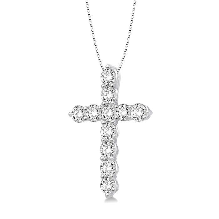 Waverly  Cross Diamond Fashion Pendant