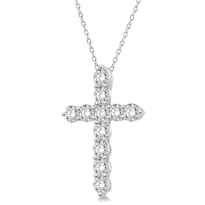 Starling Tansy Cross Diamond Fashion Pendant