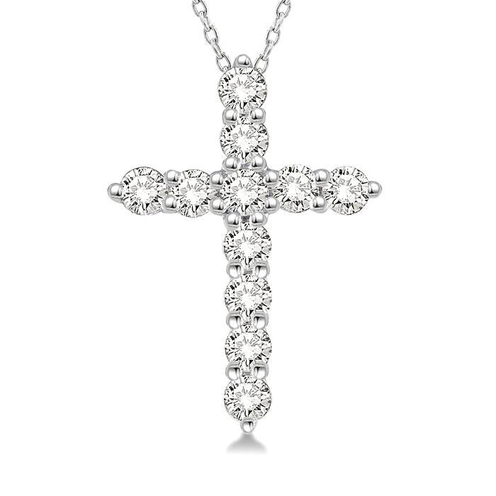 Starling Tansy Cross Diamond Fashion Pendant