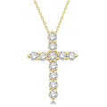 Élan Gala Cross Diamond Fashion Pendant