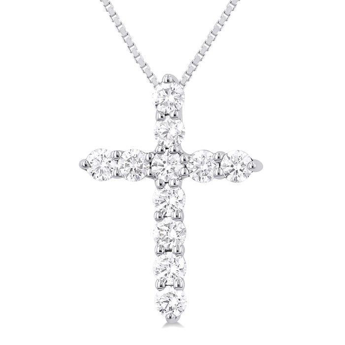 Tempest Yvaine Cross Diamond Fashion Pendant