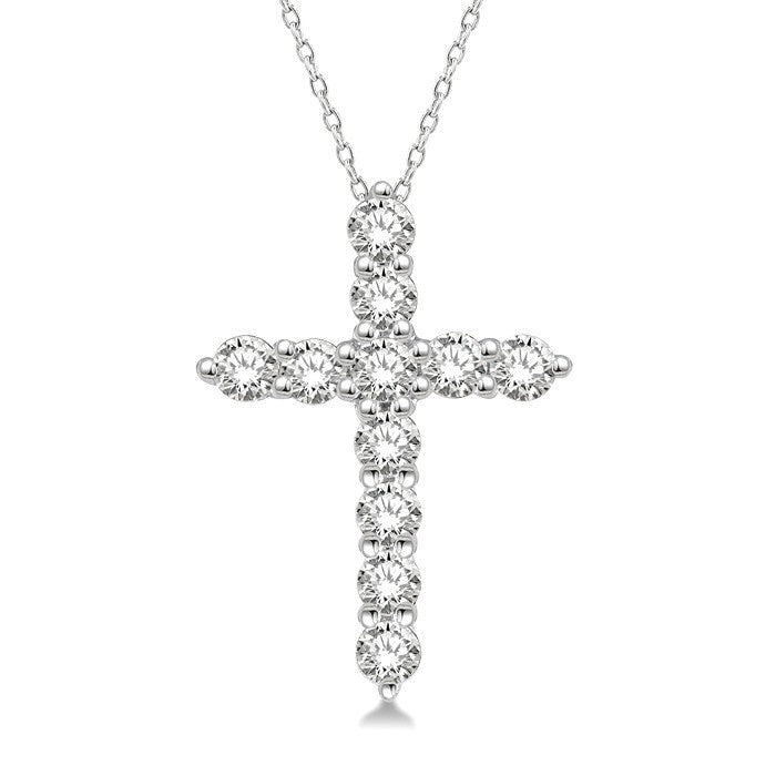 Haven Tamarind Cross Diamond Fashion Pendant