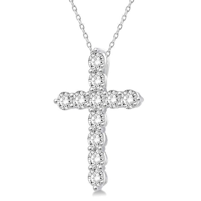 Haven Tamarind Cross Diamond Fashion Pendant