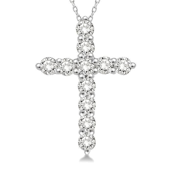 Haven Tamarind Cross Diamond Fashion Pendant