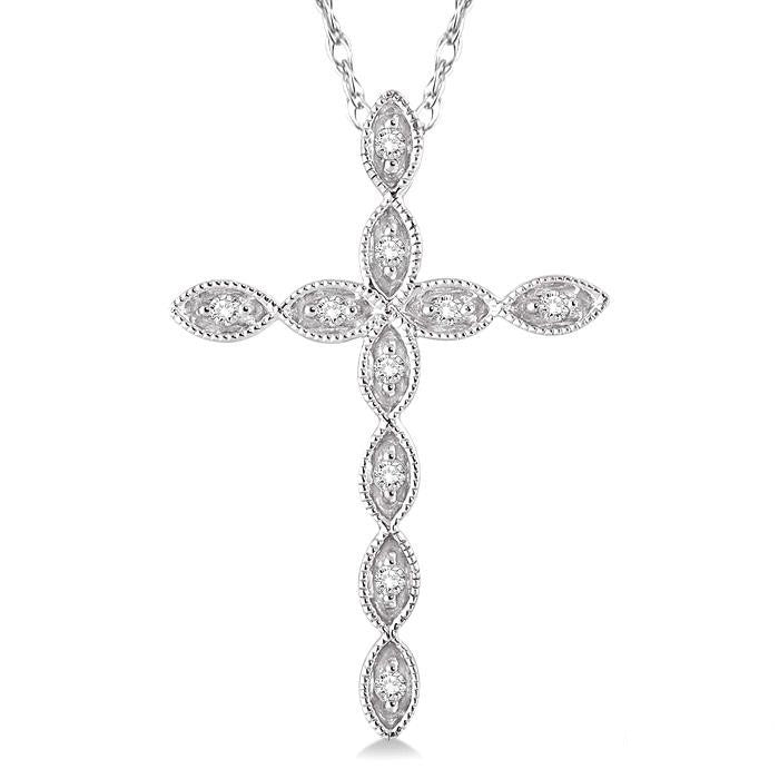 Cross Diamond Fashion Pendant