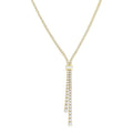 Cypress Selene Split Diamond Lariat Y Necklace