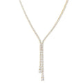 Diamond Lariat Y Necklace