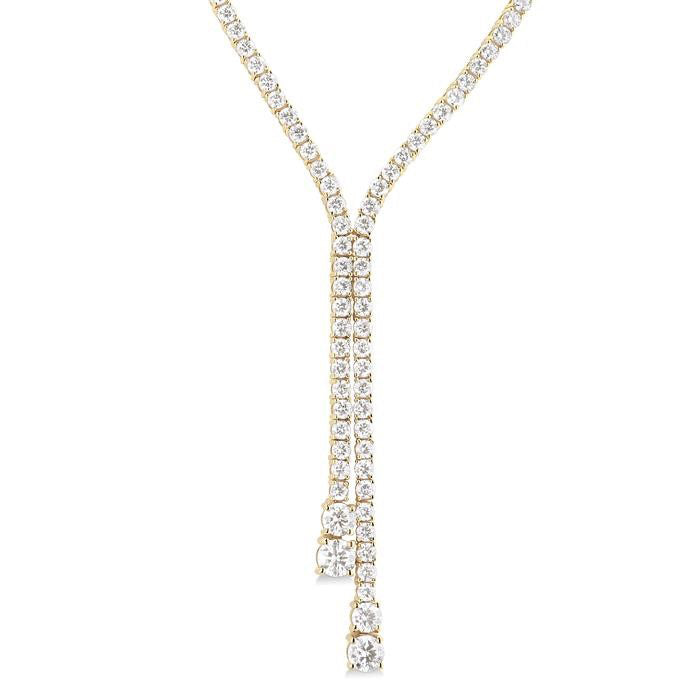 Diamond Lariat Y Necklace