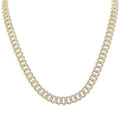 Curb & Cuban Diamond Fashion Necklace