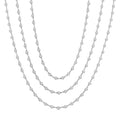Drift Victoire Bezel Set Layered Diamond Necklace