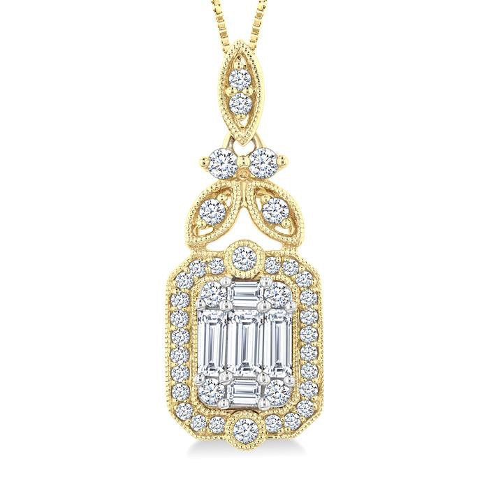 Fusion Diamond Fashion Pendant