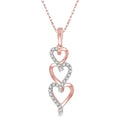 Frost Cypress Heart Shape Diamond Pendant