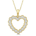Helios Brisa Heart Shape Diamond Pendant