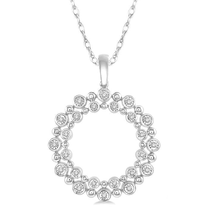 Penrose Circle Diamond Fashion Pendant
