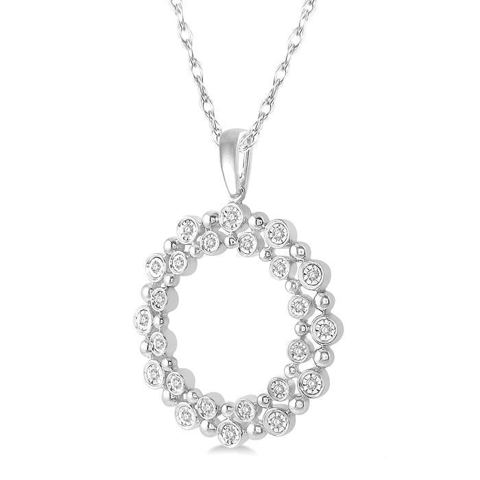 Penrose Circle Diamond Fashion Pendant