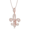 Bellona Haven Fleur De Lis Diamond Pendant