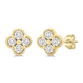 Clover Diamond Fashion Earrings