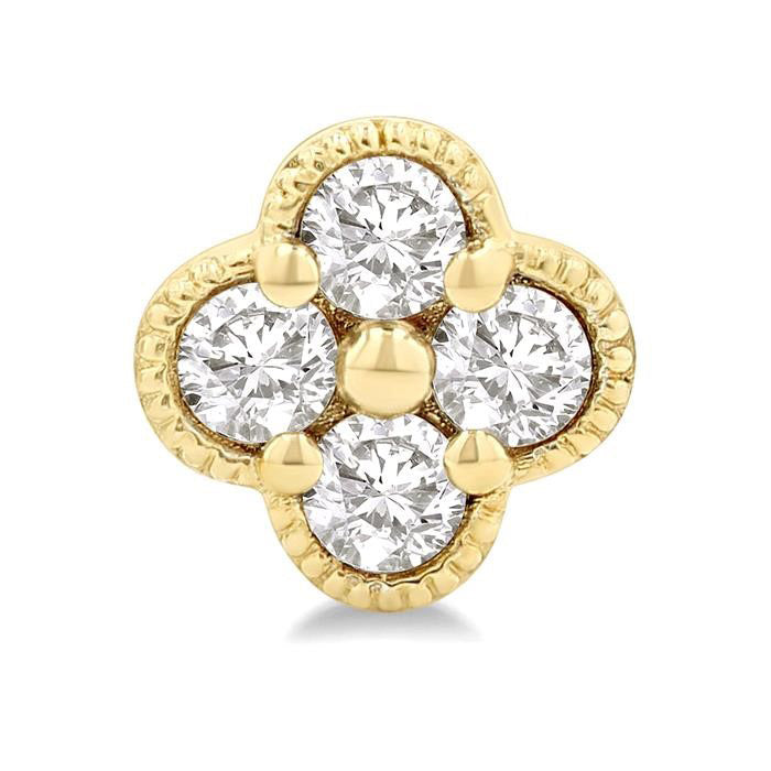 Clover Diamond Fashion Earrings