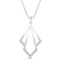 Thalia Heritage Geometric Diamond Fashion Pendant