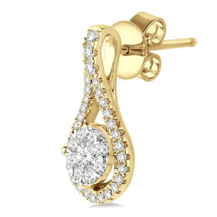Pear Shape Shine Bright Diamond Earrings