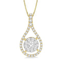 Thalia Rill Pear Shape Shine Bright Diamond Pendant