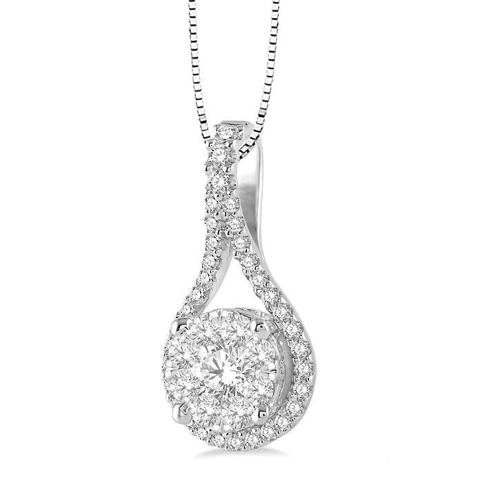 Finesse Pear Shape Shine Bright Diamond Pendant