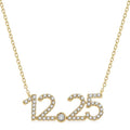Date '12.25' Diamond Necklace