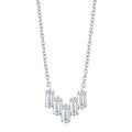 Baguette Diamond Fashion Necklace